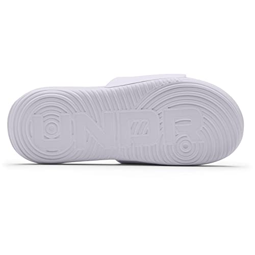Image of Under Armour Women's Ansa Graphic LogoDISC, White (101) /White, 8 M US