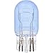 SYLVANIA - 7443 SilverStar Mini Bulb - Brighter and Whiter Light, Ideal for Daytime Running Lights (DRL) and Back-Up/Reverse Lights (Contains 2 Bulbs)