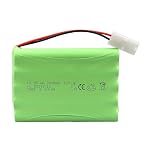 MXJFYY 12V 2400mAh NI-MH Rechargeable Battery with KET 2P Connection, AA RC Battery for Remote Control Toys and Power Tools, Construction truck, Dump Truck and Climbing Vehicle