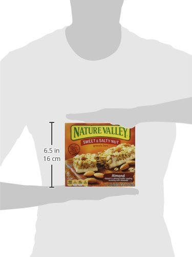 Miniatura 5 de Nature Valley Barras de granola de nuez dulce y salada, almendra, 7.4 oz, (3 cajas)