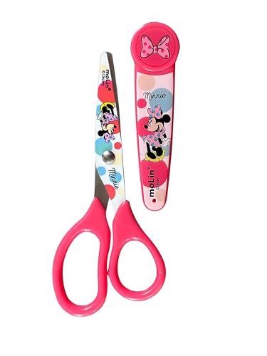 Tesoura Escolar Minnie Blister 1 UN Molin