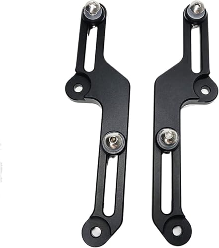 Support de pare-brise moto CB500X noir CNC réglable pour modèles 2017 à 2021