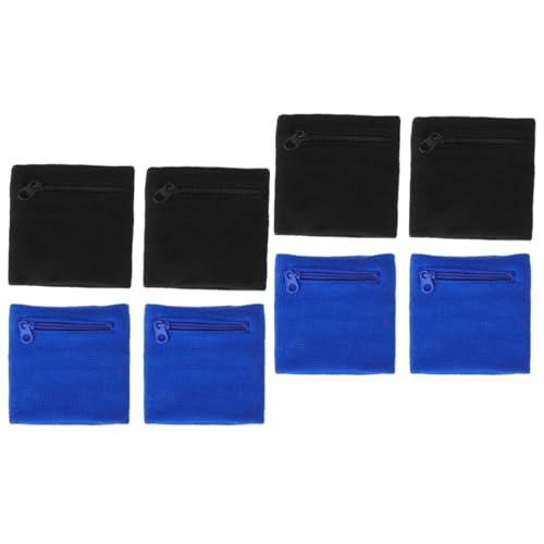 Muñequera deportiva con bolsa para llaves transpirable que evita pérdidas al correr
