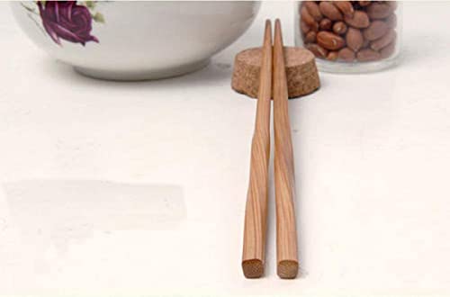JapanBargain, 10 Pairs Reusable Bamboo Chopsticks Set, 9-Inch Japanese Chinese Korean Wooden Chop Sticks, Natural Wood Chopsticks for Sushi, Noodles, Pho, Asian Cuisine, Dishwasher Safe with Gift Box