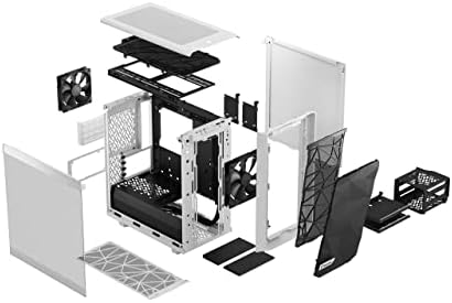 Fractal Design Meshify 2 Mini White TG Clear Tint