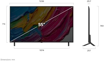 LG 55-Inch QNED80 4K Smart TV - α7 AI Processor 4K Gen 8, Local Dimming, Alexa Built-in, HDR10, HGIG, ALLM, WebOS 25, Magic Remote (55QNED80AUA, 2025)