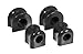 Prothane 7-1113-BL Black 28 mm Front Sway Bar Bushing Kit