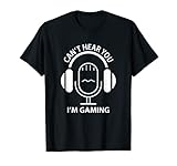 Los auriculares y el micrófono no te escuchan Soy un jugador Camiseta