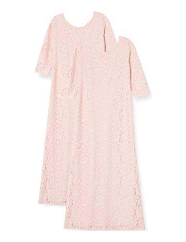 Gina Bacconi Women's Jamie Lace Maxi Dress Vestido para Madre de la Novia, Rosa, 38 para Mujer