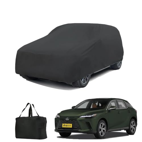Image of Indoor Car Cover Custom Fit for Lexus RX /Lexus NX Luxurious Soft Stretch Satin Car Cover Breathable Dust-Proof for Underground Garage, Car Show