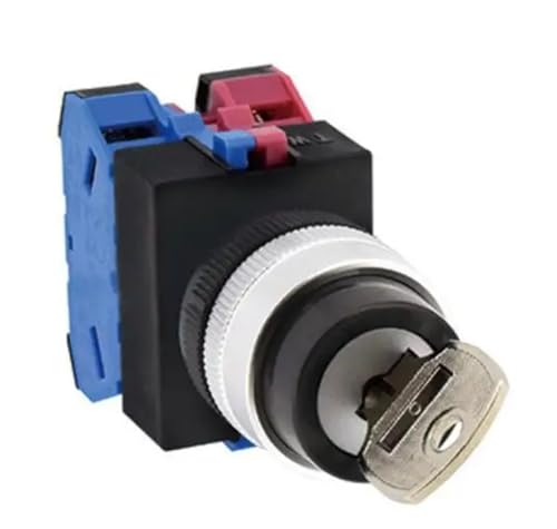 Sélecteur ASW 22 mm ASW3K22D-210 commutateur rotatif à deux positions pour panneau
