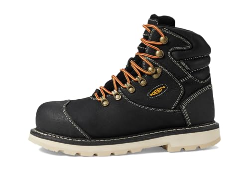 KEEN Utility Men's Cincinnati+ 6" Composite Toe Waterproof 90° Heel Heavy Duty Work Boots4