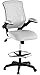 Modway MO-EEI-1423-GRY Veer-Reception Desk Flip-Up Arm Drafting Chair, 22.5
