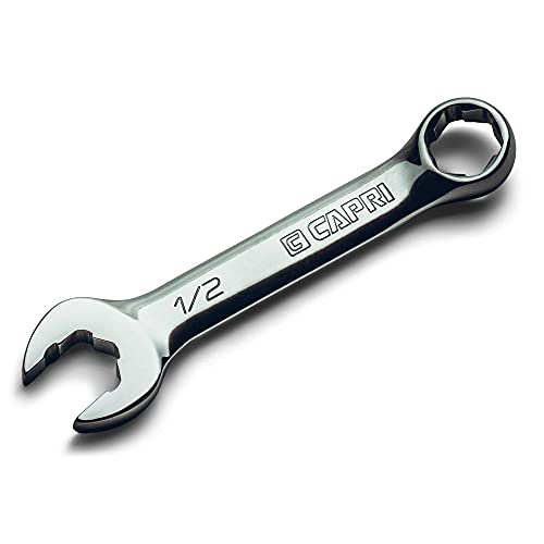 Capri Tools 1/2 In. Wavedrive Pro Stubby Combination Wrench For Regular And Rounded Bolts #TOP29