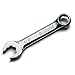 Capri Tools 1/2 in. WaveDrive Pro Stubby Combination Wrench for Regular and Rounded Bolts