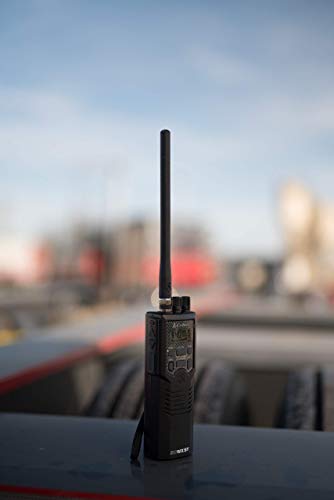 Image of Cobra HHRT50 Road Trip Cb Radio,2-Way Handheld Cb Radio with Rooftop Magnet Mount Antenna, NOAA Channels, Dual Watch, 40 Channel, Black (Renewed)
