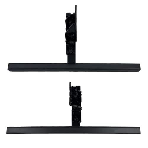 Ceybo Replacement TV stand\'s Base Legs fit for Sony 55\" TVs, Compatible with XR-55A80J, Part Numbers 502342701 & 502342801, Tabletop Pedestal feet with Screws Included, Black - Thumbnail 6