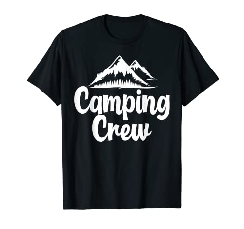 Camiseta unisex para campistas, amigos, mujeres y hombres Camiseta