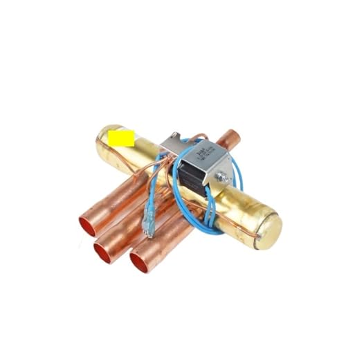 Klimaanlagenkompressor, Kompatibel For Sanhua, AC220V 1- 5P Wärmepumpe, Vierwege- Umkehrventil Mit Spule(SHF- 4H- 23U)