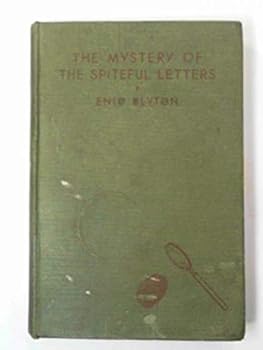 Hardcover The mystery of the spiteful letters: Being the fourth adventure of the Five Find-outers and dog Book