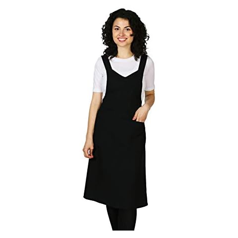 Smockers Professional Cross over shoulder Fitted Apron, Cosmetology Uniform, Bleach Proof Cover