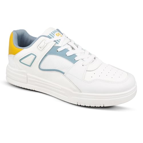 Image of WALKAROO Men's Lace Up Sports Sneakers SGE24007