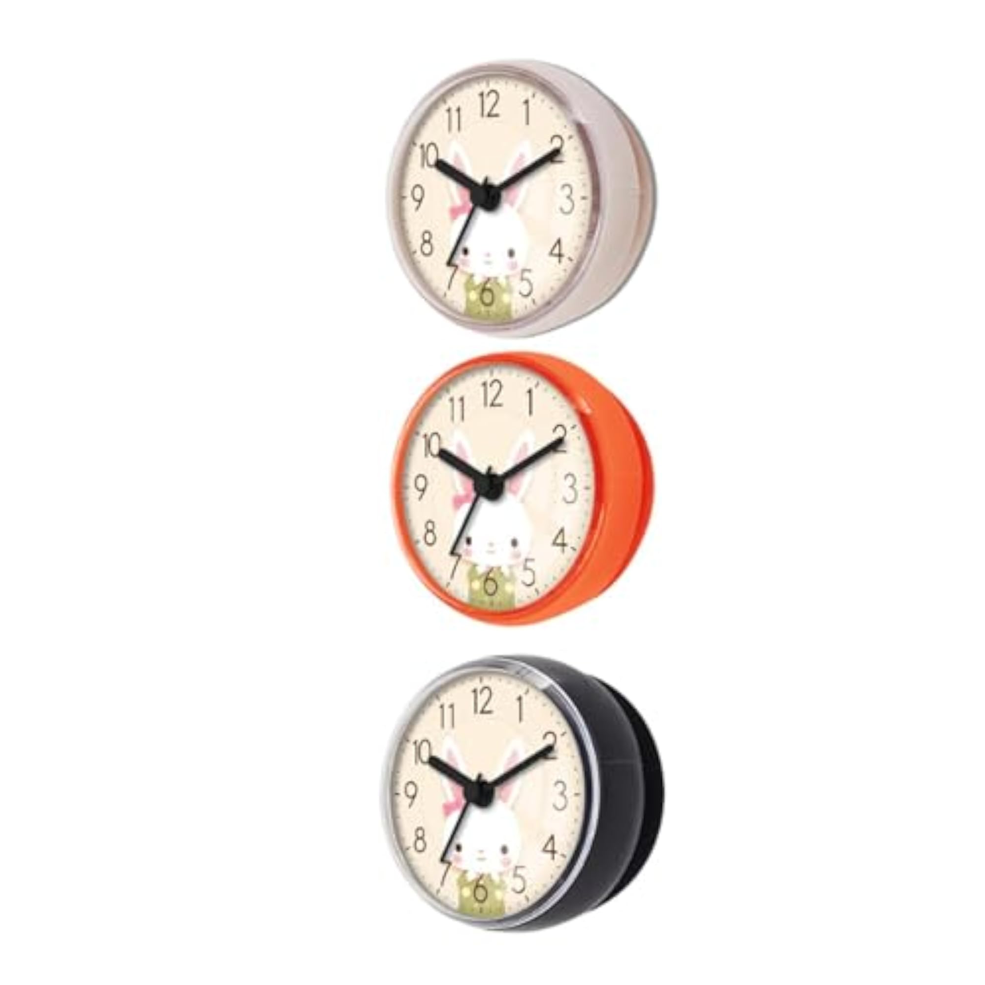 Shower Wall Clock Waterproof Bathroom Shower Clock for Kitchen