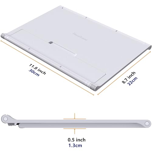 Soporte para libros Readaeer ajustable de ABS resistente: ligereza y comodidad total 5