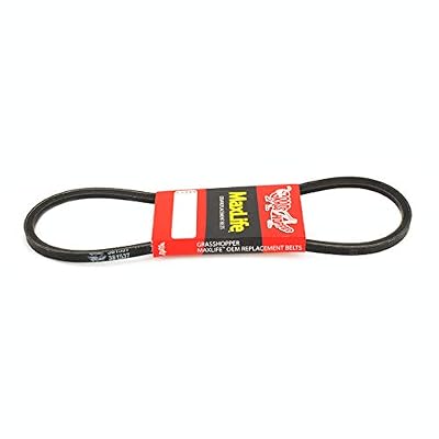 Grasshopper Lawn Mower MaxLife Belt, Designed to Specific Material, Dimensions, Shape, Construction and Pliability Standards That Ensure Superior Performance and Long Life, OEM Replacement Part 381537