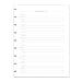 Address Contact Pages for the Happy Planner, Fits 9-Disc Notebook, 7"x9.25" Script (Planner Not Included)