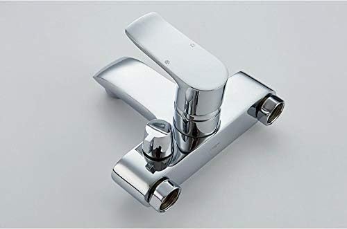 Robinet de baignoire en laiton chromé et mitigeur cascade durable