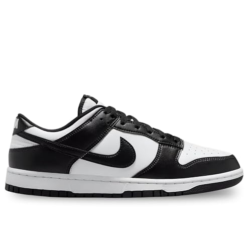 Image of Nike Men's Dunk Low Retro White /Black-White (HF5441 100) - 9