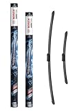 Bosch eA557S - Scheibenwischer Aerotwin - Länge: 700/400 mm - Set für Frontscheibe, versand im Produktkarton: Weniger Müll, einfaches Auspacken