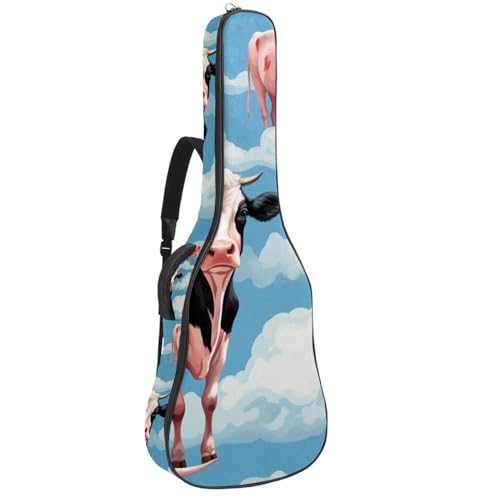 Sac de guitare acoustique pour éviter les rayures et l'humidité en voyage