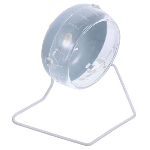 CORHAD Silent Hamster Wheel with Stand Dreamy Guinea Pig Chinchilla Exercise for Small Animals Space Saving Design Low Noise Fun