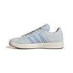 adidas Women's Grand Court Base 00s Shoes, Halo Blue/Glow Blue/Chalk White, 6 UK