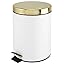 White/Soft Brass