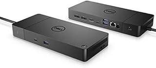Dell Thunderbolt Dock WD19TBS (with 130W Power Delivery) No 3.5mm Ports. USB-C, Thunderbolt 3, HDMI, Dual DisplayPort, Black (Renewed)