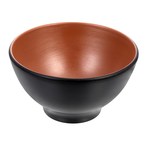 Sosoport Ciotola Ramen in Ceramica Giapponese Antigraffio per Zuppe e Noodle Scodella Vintage Leggera e Resistente per Cucina Casalinga e Mensa