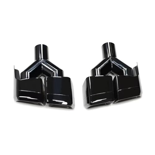 Silencieux d'échappement pour W218 CLS320 CLS300 embout en acier noir