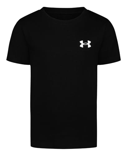 Under Armour Boys' Short Sleeve Elite T-Shirt, Relaxed Fit, Black, 5