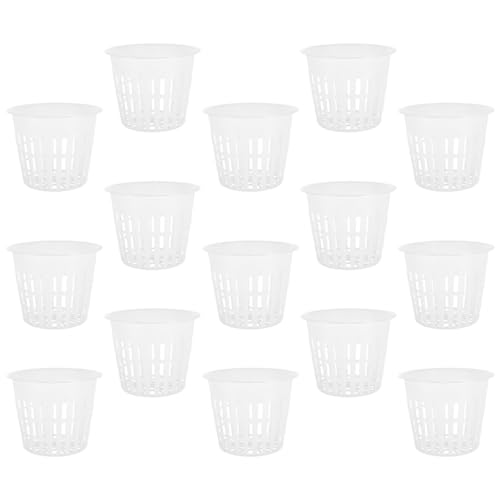 Paniers hydroponiques plastique mesh pots pour éviter le pourrissement - 2