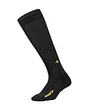 2XU Flight Compression Socks, Black/Black, Large 2
