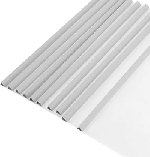 Image of DDSS STK-10-CLR Stick File Folder, Report File Folder A4, Documents Folder,for Holding Papers (10 Piece) White Transparent,