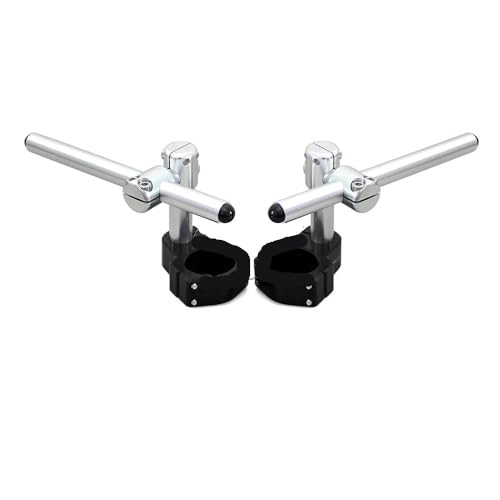 Barra de equilibrio ajustable para viajar en motocicleta de calle con manillar de 22 mm 2
