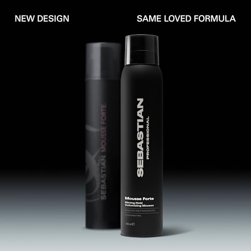 Image of Sebastian Professional Mousse Forte | Strong-Hold Hair Styling Mousse
