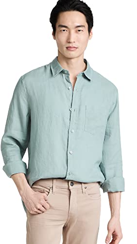 Image of Vince Men's Linen Shirt