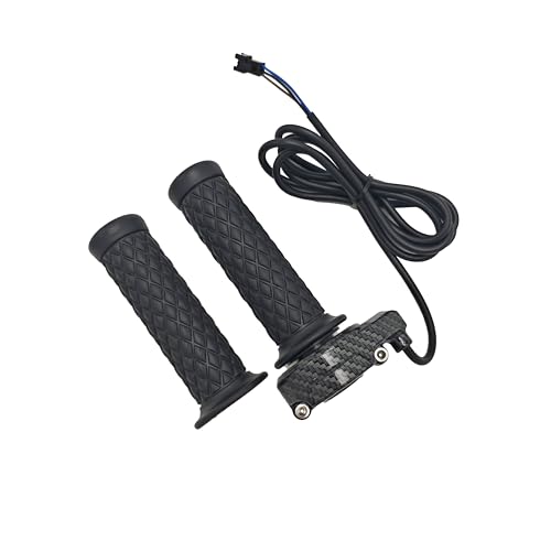 CHAOZHU eBike Surron Style 12V-90V Universal Voltage Electric Bicycle Full Bar Twist Throttle with Hand Grips