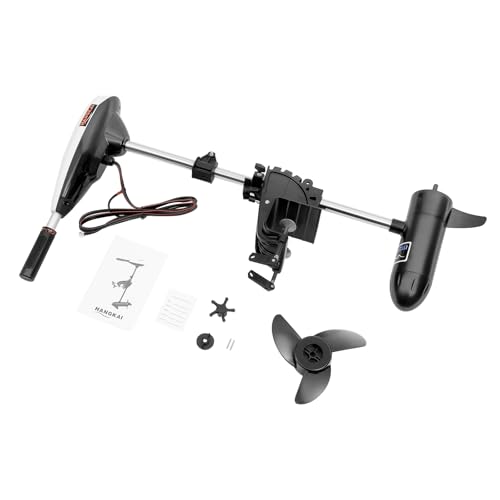 12V 65 LBS Außenbordmotor Elektromotor Bootsmotor Aussenborder Motor 660W F5-R2