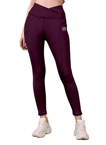 Image of Tight /Pants /Legging with Side Pocket, Stretchy Tights and a high Waist for Women and Girls' use in The Gym,Yoga,Running,Cycling